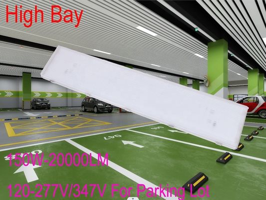 100W 3500K 4FT LED-Dampfdicht hoher Bucht IP67 mit Transparentem Polycarbonat-Diffuser
