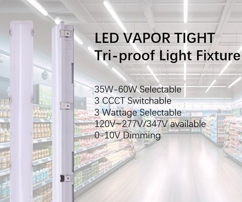 LED-Dampfstrahler für Garagenwerkstätten Industrie-IP66 2ft/4ft/5ft/8ft Leicht zu installieren Lagerbeleuchtung