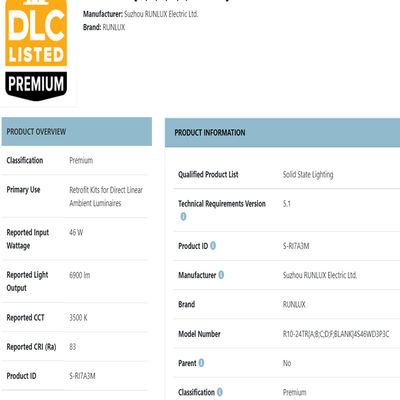 3500k/4000k/5000k Farbtemperatur LED-Dampf dichtes Hochgebiet für Lager LED-Beleuchtung
