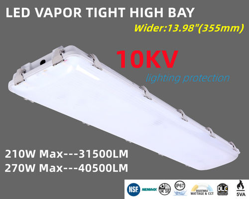 Sensorsteuerung 200W LED Dampfdichte Hochbucht Handelsgebrauch für Lager IK10 IP67 Wasserdicht