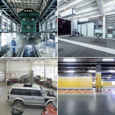 120V-277V / 120V-347V IP66 IK10 LED-Dampfdichte für gewerbliche und industrielle Zwecke