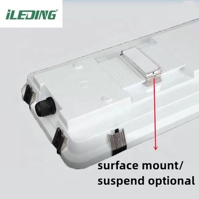 IP67 155W 3500K 4000K 5000K 4FT LED Dampfdichte Hochbucht für Industrielager Feuchtigkeitsdicht