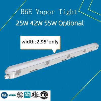 Dimmbare 80 CRI 25W 2ft 4ft 8ft Lineare LED Batten Lichter Ladenleuchten -40 40C