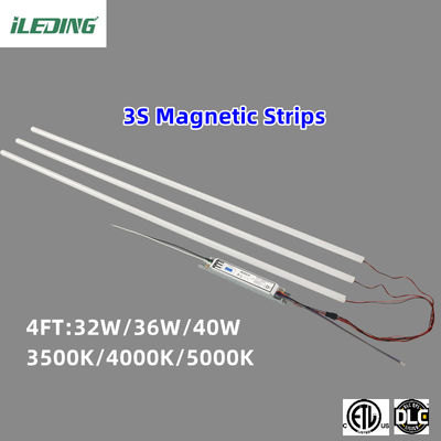 85 CRI Magnetische 4FT LED Lineare Nachrüstung für gewerbliche Büros 2x4 Troffer Light