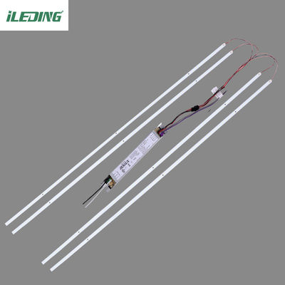 ETL DLC 32W Troffer Retrofit Kit für 4FT Magnetische LED 2*4 2*2 Licht Lineare Retrofit Kit