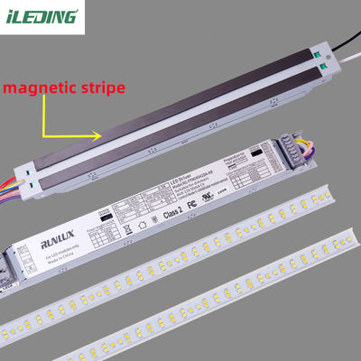 46W 2FT 4FT Led Trunking Magnetische Lineare Nachrüstung Kit Troffer Licht für den Supermarkt
