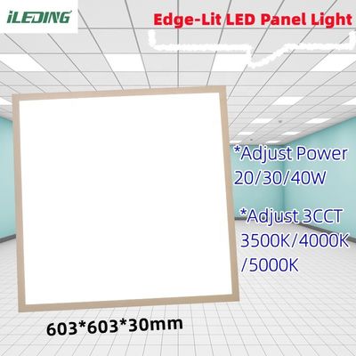30W LED-Dimming-Decken-Quadratlicht 300x1213mm 2x4 Randbeleuchtung