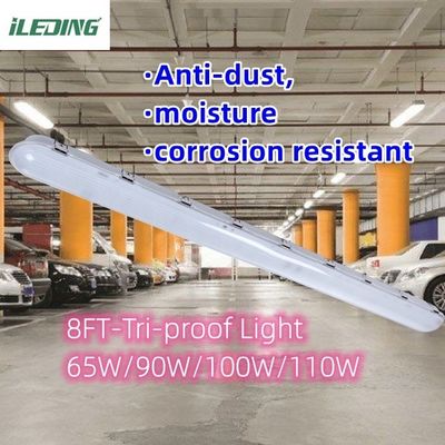 Deckeninstallation 110W 8FT Led-Drei-Wetterbeständig Dampf-Tight-Licht für die Farm