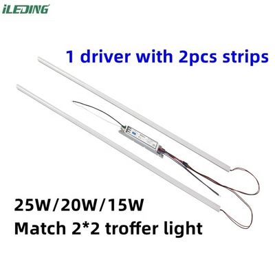 Lange Lebensdauer 50000 Stunden Leistungsschaltbar 3CCT LED Linear Nachrüstung Kit für das Krankenhaus