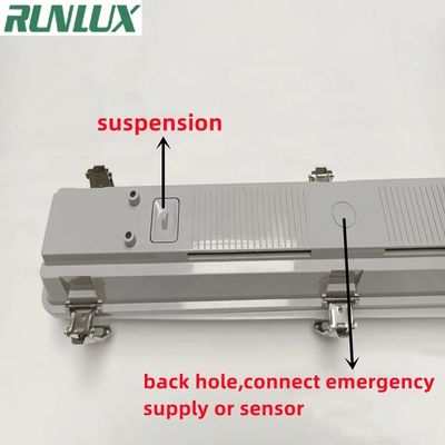 Durchsichtiger Polycarbonat Diffusor LED Dampf Enges Licht Wasserdichtes Waschgarage
