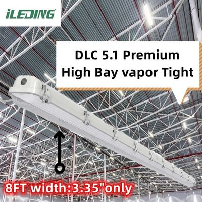 80 Ra Unterstützung Dimmer Industrie 8FT Led Dampf Enge High Bay Tri-Proof 90W 75W 65W Wasserdichte Leuchten