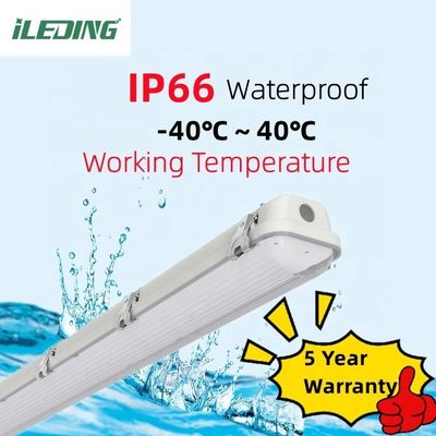 80 Ra Unterstützung Dimmer Industrie 8FT Led Dampf Enge High Bay Tri-Proof 90W 75W 65W Wasserdichte Leuchten