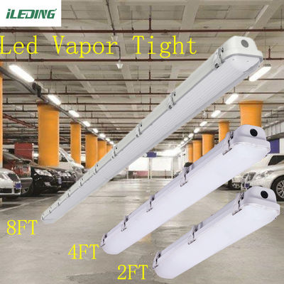 80 Ra Unterstützung Dimmer Industrie 8FT Led Dampf Enge High Bay Tri-Proof 90W 75W 65W Wasserdichte Leuchten