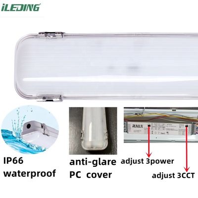 80 Ra Unterstützung Dimmer Industrie 8FT Led Dampf Enge High Bay Tri-Proof 90W 75W 65W Wasserdichte Leuchten