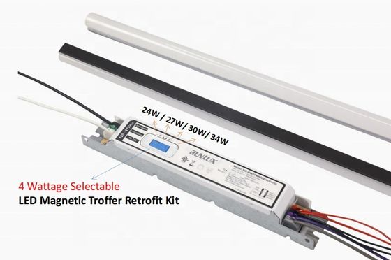 SMD-LED-Lichtquelle 2ft 4ft 8ft 150Lm/W PC-Linse Magnetische Led-Lineare Nachrüstung