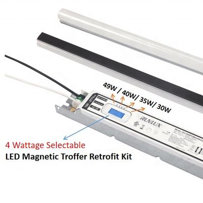 SMD-LED-Lichtquelle 2ft 4ft 8ft 150Lm/W PC-Linse Magnetische Led-Lineare Nachrüstung