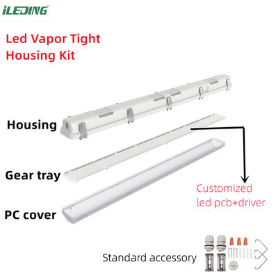 5.5kg Produktgewicht 8FT 90W 110W Lebensmittellager LED Milchdampf Dichtlicht Triproof Leuchten