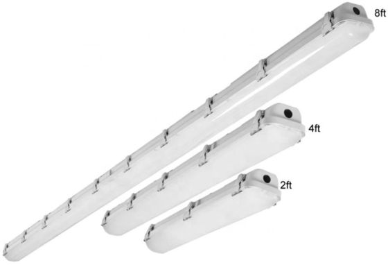 ETL DLC aufgeführt LED-Dampf-Tight Light 4FT 46W 38W 30W für Lagerhaus-Tri-proof-Leuchten