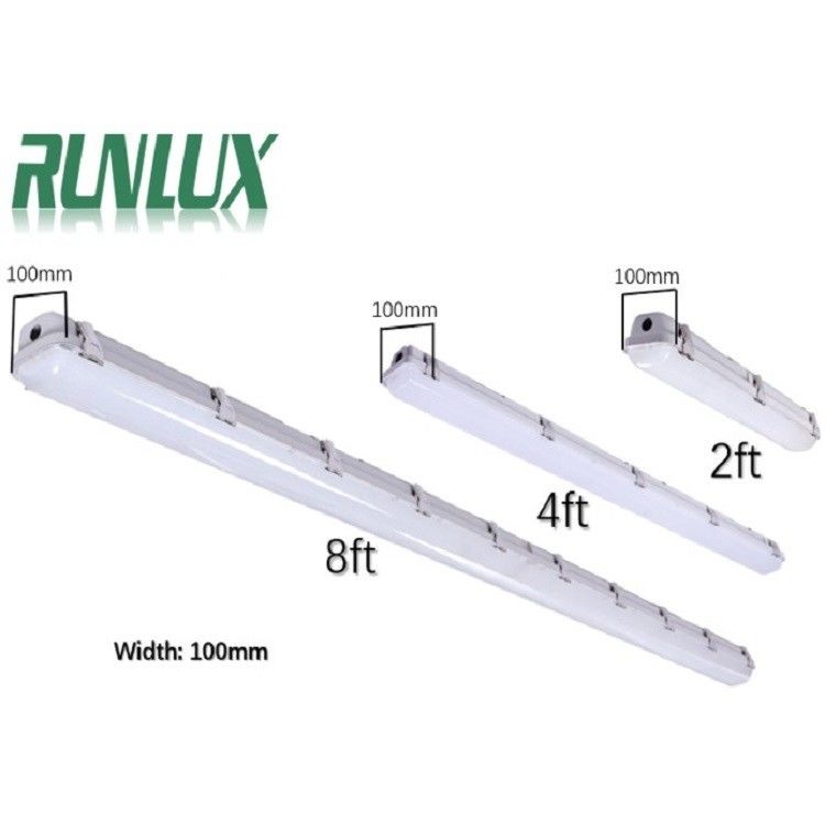 Industrie-LED-Dampfstrahler IP66 IK10 2ft/4ft/5ft/8ft 120-277V/120-347V Eingangspannung