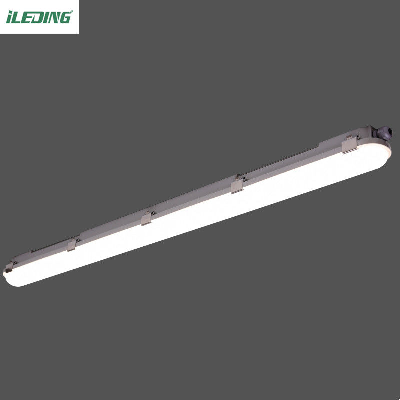 Kühlspeicher Industrie IP66 IK10 5FT 55W Tri-Proof Low Bay LED Dampfdichte Leuchten