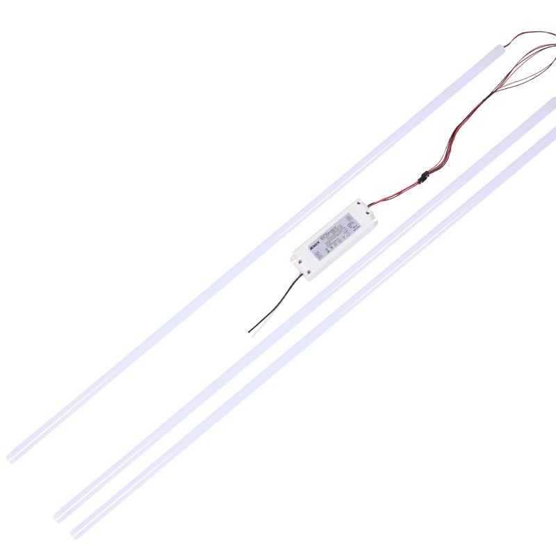 Lange Lebensdauer 50000 Stunden Leistungsschaltbar 3CCT LED Linear Nachrüstung Kit für das Krankenhaus