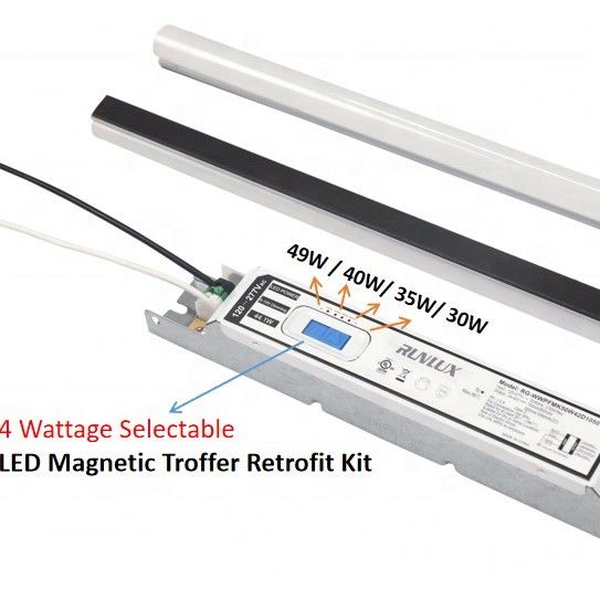 5000K LED Magnetische Lineare Nachrüstung Kit Licht für 2FT 4FT 8FT 50000 Stunden Lebensdauer